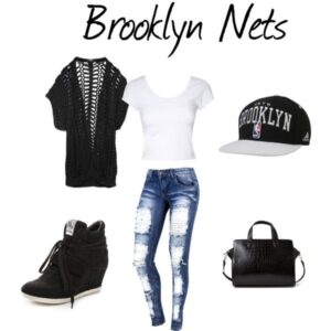 Brooklyn Nets women's outfit