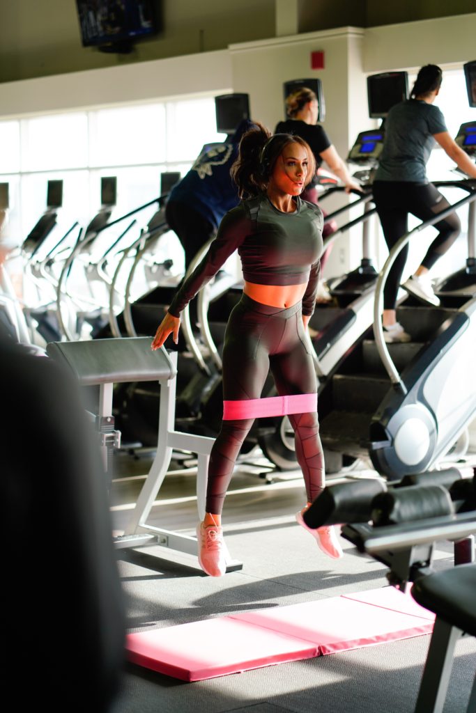 Fitness is a way to show self-love because you are prioritizing your health.